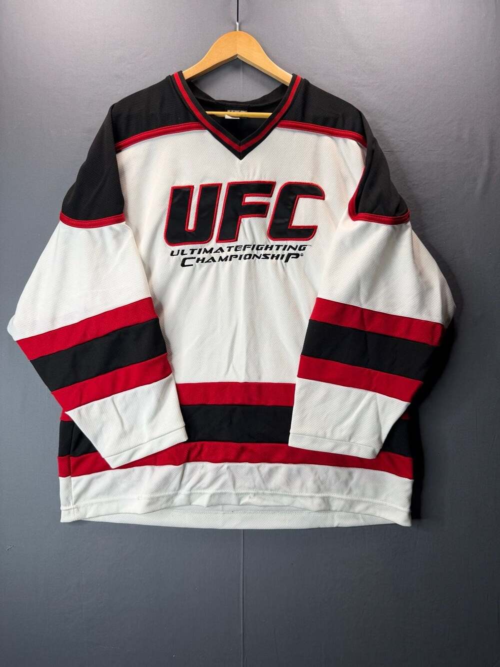 Y2K Ufc Ultimate Fighting Championship Hockey Jersey Size M Rare Sample
